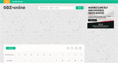 Desktop Screenshot of gdz-online.com